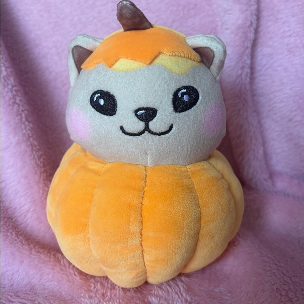 Moriah Elizabeth pumpkin puppy plush